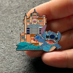 2025 - Stitch - Tower of Terror - Hollywood Studios - Starter Pin