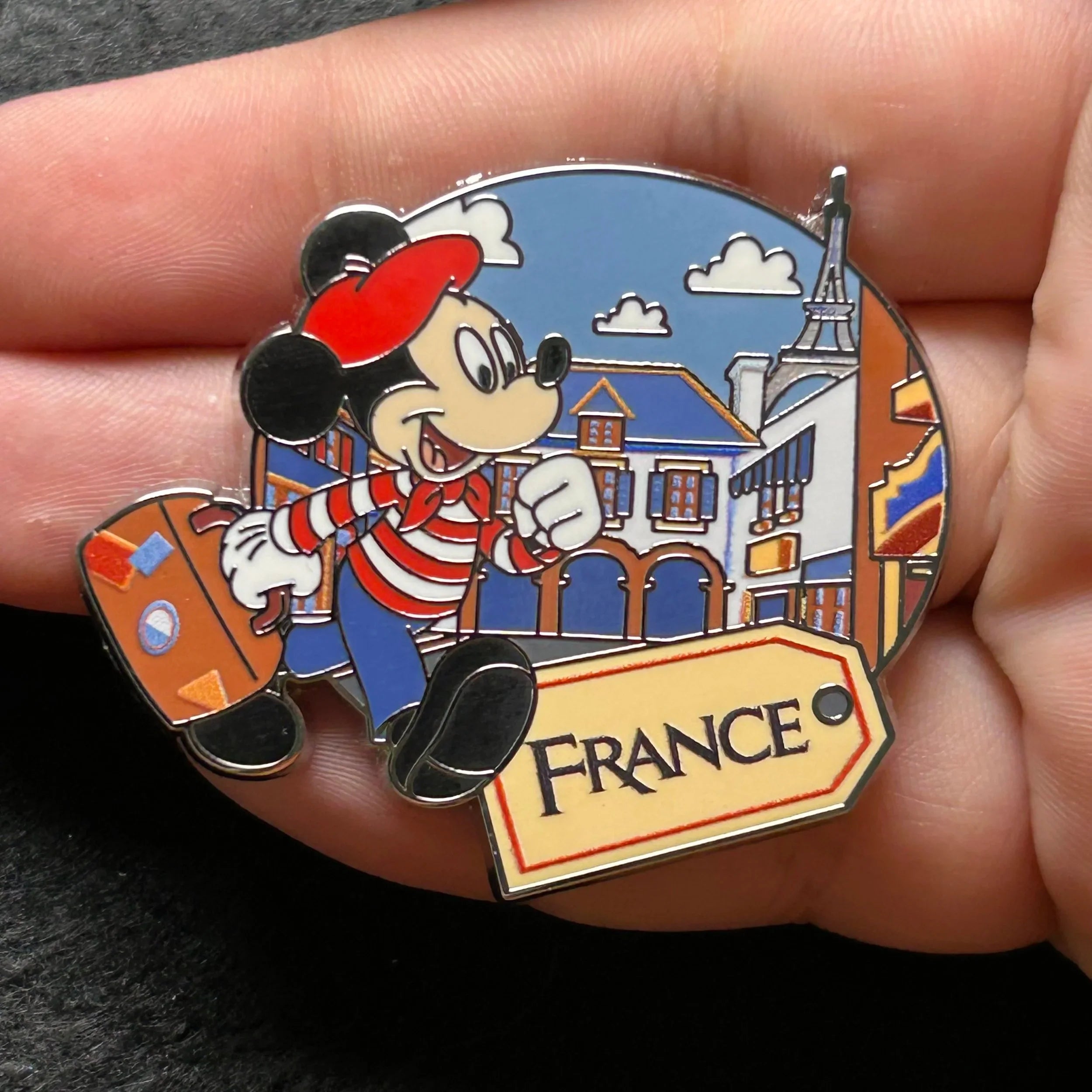 2024 - Mickey Mouse in France - EPCOT World Showcase - France - Disney Pin