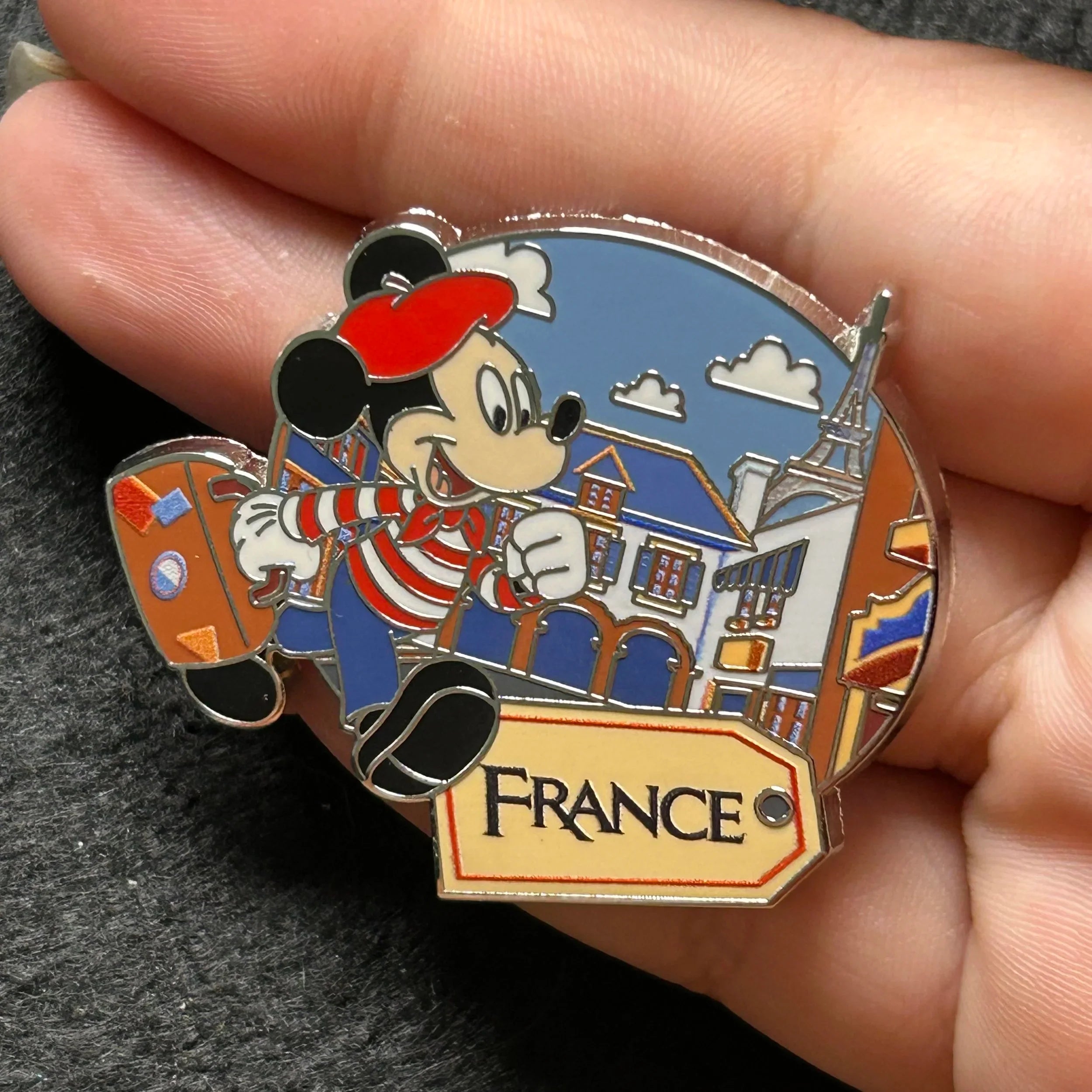 2024 - Mickey Mouse in France - EPCOT World Showcase - France - Disney Pin