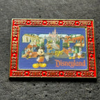 2002 - Mickey, Minnie, Donald, Daisy, Goofy, and Pluto - DLR - LE 2002 - Lenticular - Disney Pin