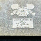 2002 - Mickey, Minnie, Donald, Daisy, Goofy, and Pluto - DLR - LE 2002 - Lenticular - Disney Pin