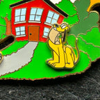2001 - Mickey and Pluto - Back To School - LE 3,500 - Slider - Disney Pin