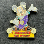 2002 - Mickey Mouse - I conquered the World - Magic Kingdom - WDW- Disney Pin