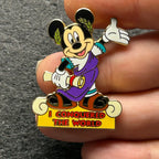 2002 - Mickey Mouse - I conquered the World - Magic Kingdom - WDW- Disney Pin