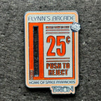 2023 - TRON - Flynn’s Arcade - 25c - Enter Coin to Play - Disney Pin