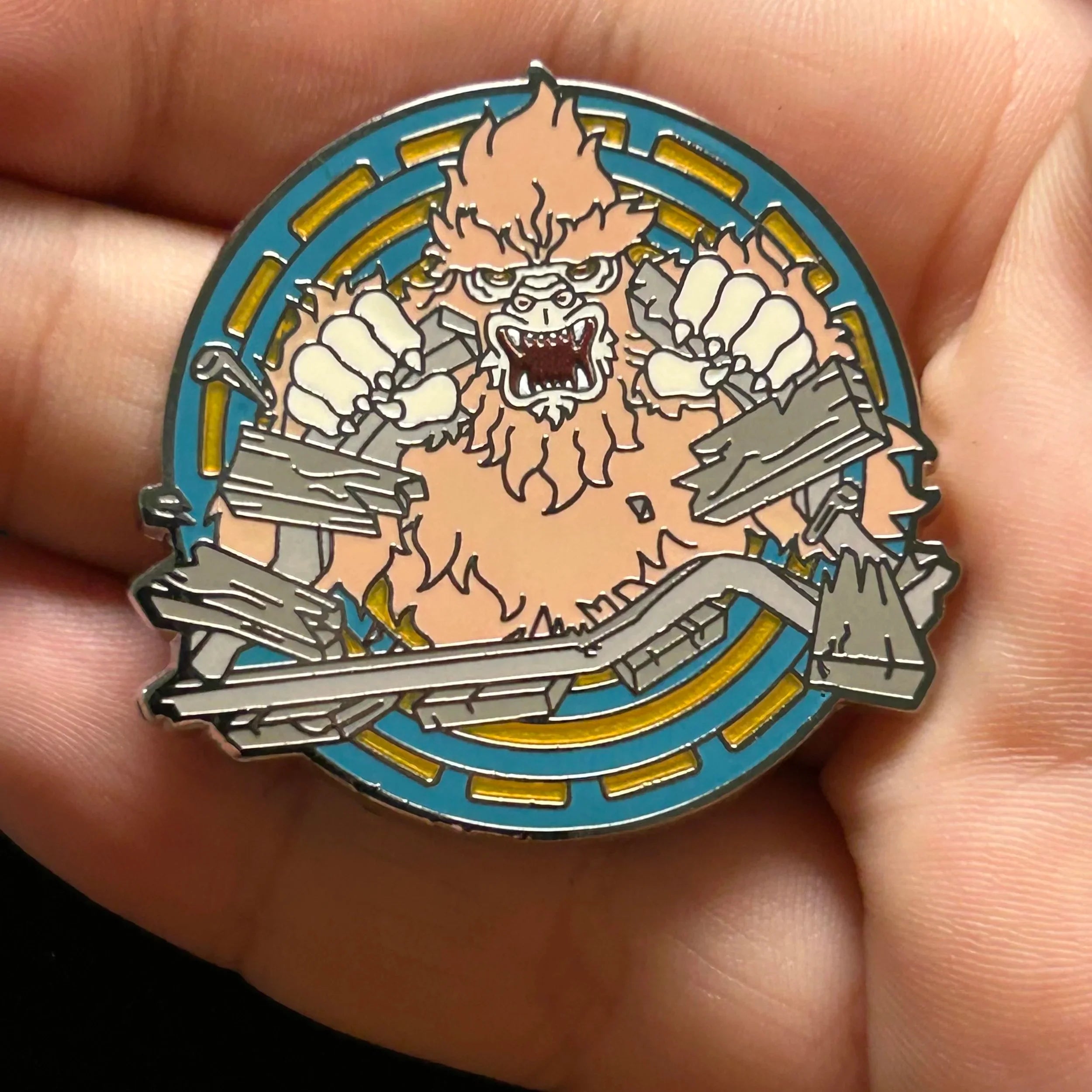 2025 - Yeti with Train Tracks - Expedition Everest - Mystery series - Disney Pin