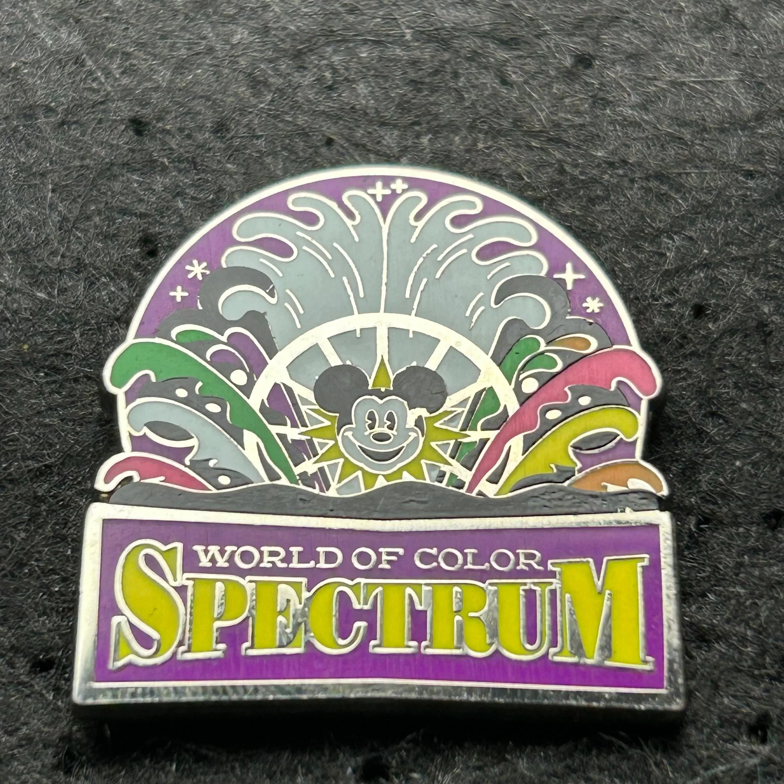 2016 - Mickey Mouse - World Of Color - Spectrum - Disney Pin