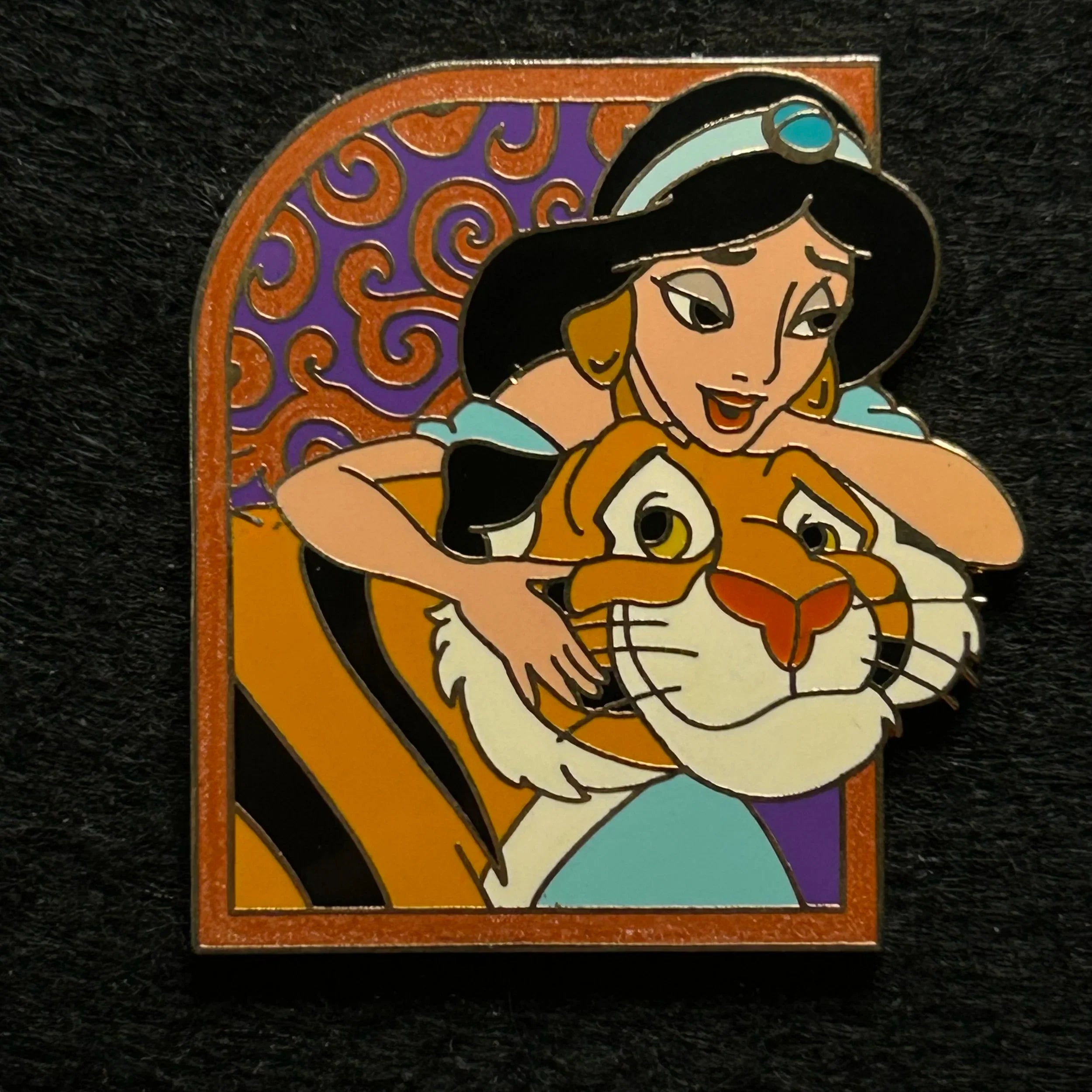 2004 - Raja and Jasmine - Aladdin - Disney Pin