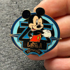 September - Mickey Mouse - Libra - The Scales - LE 5,000 - Disney Pin
