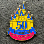 2004 - DLR - Castle - 50th- Disney Pin