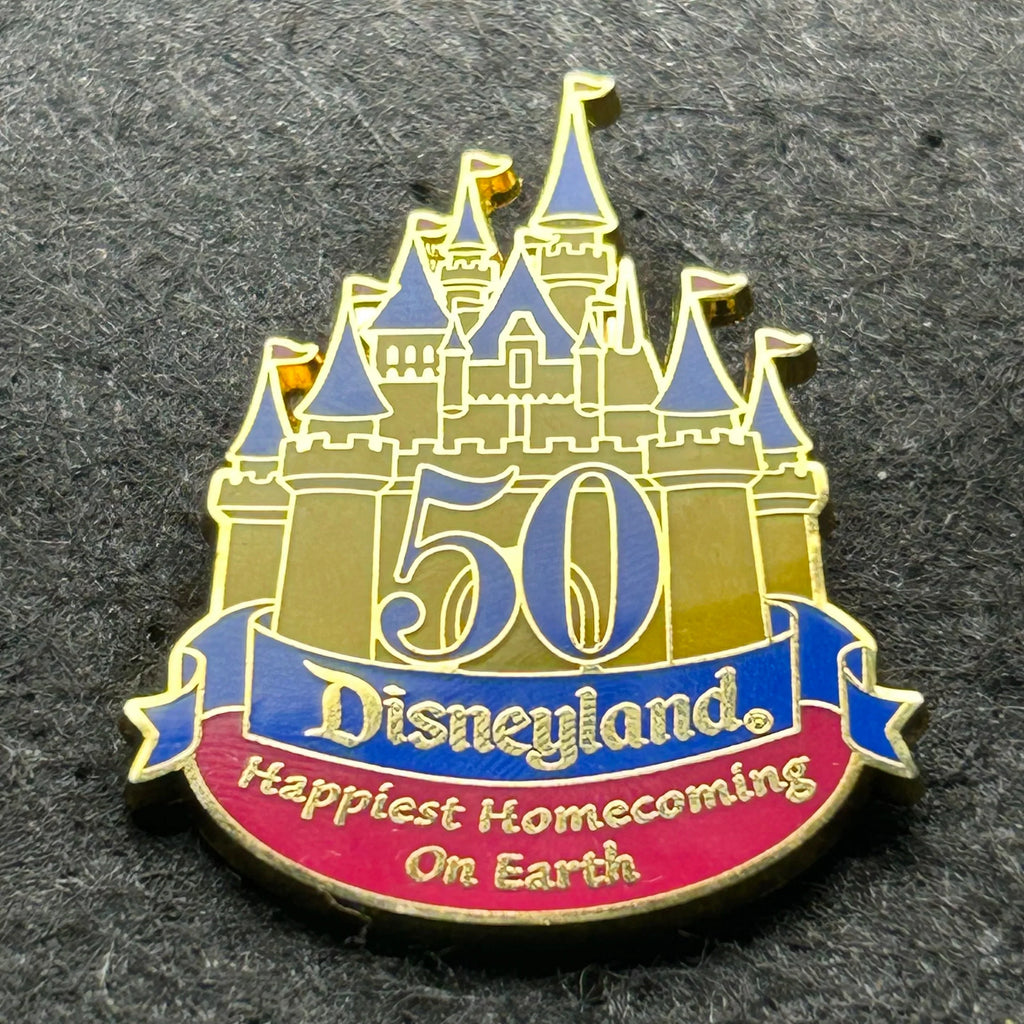 2004 - DLR - Castle - 50th- Disney Pin