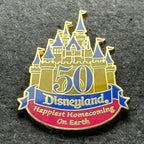 2004 - DLR - Castle - 50th- Disney Pin