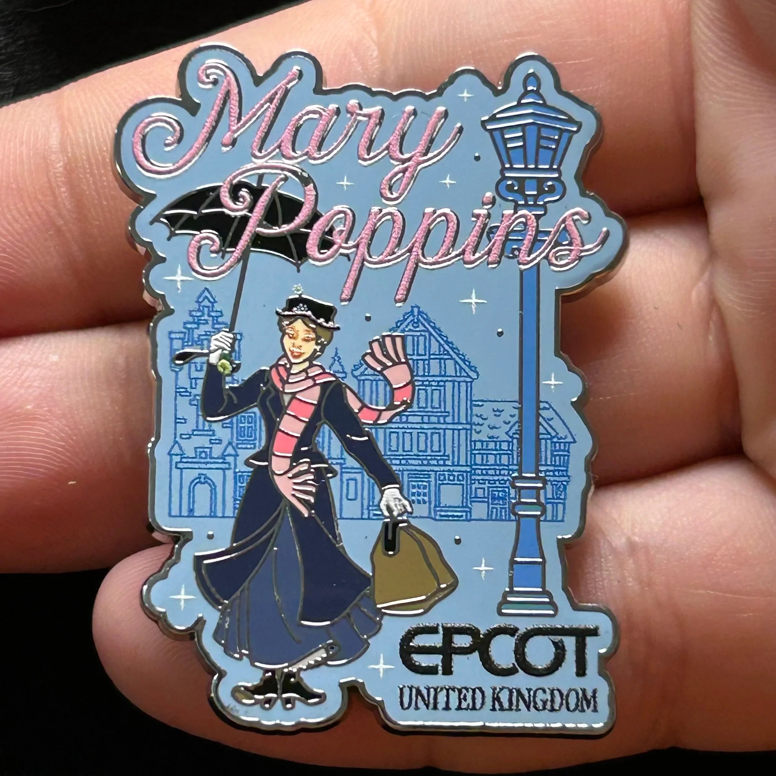 2024 - Mary Poppins with Umbrella - EPCOT World Showcase - UK - Disney Pin