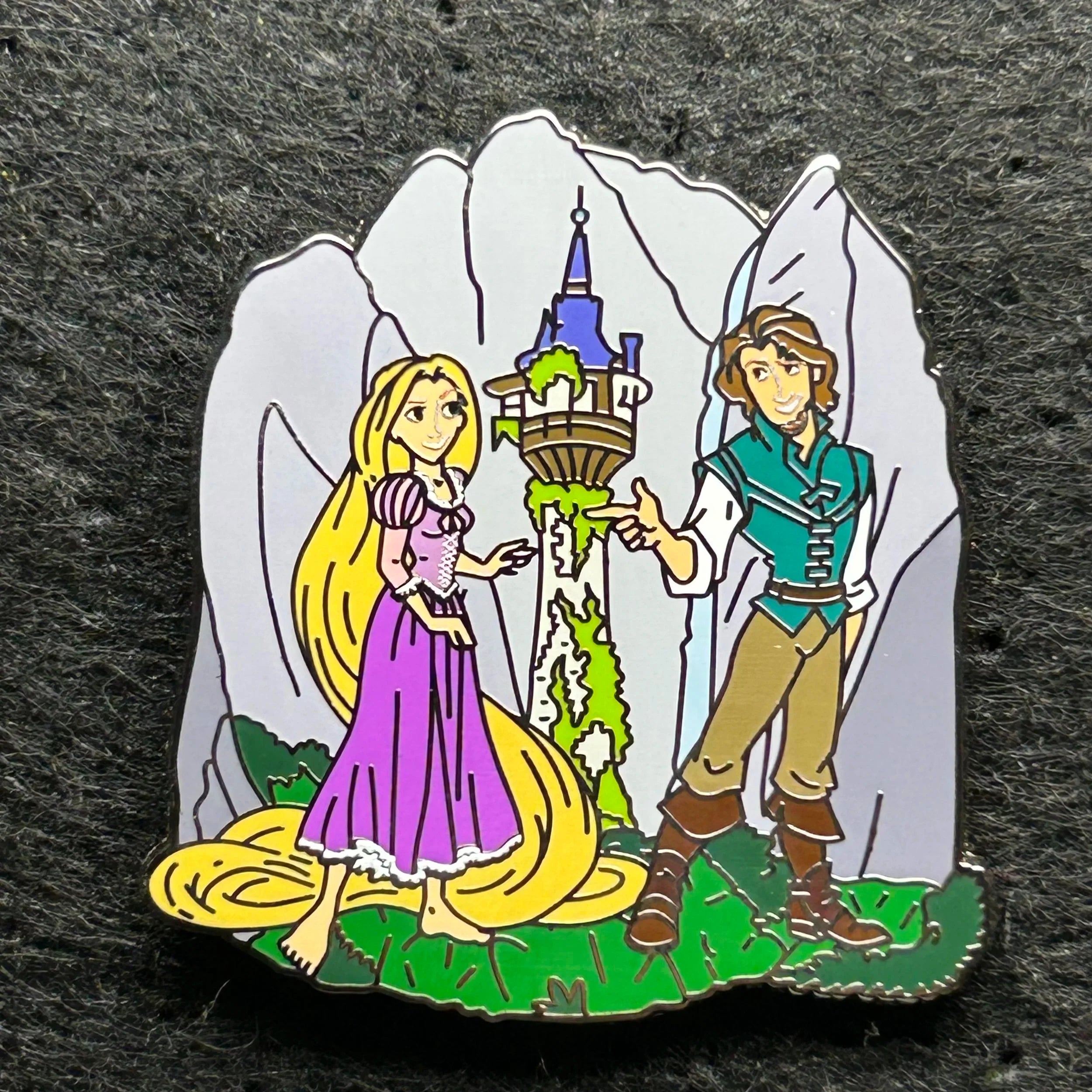 2025 - Rapunzel and Flynn Rider - Tangled - Starter Series - Disney Pin