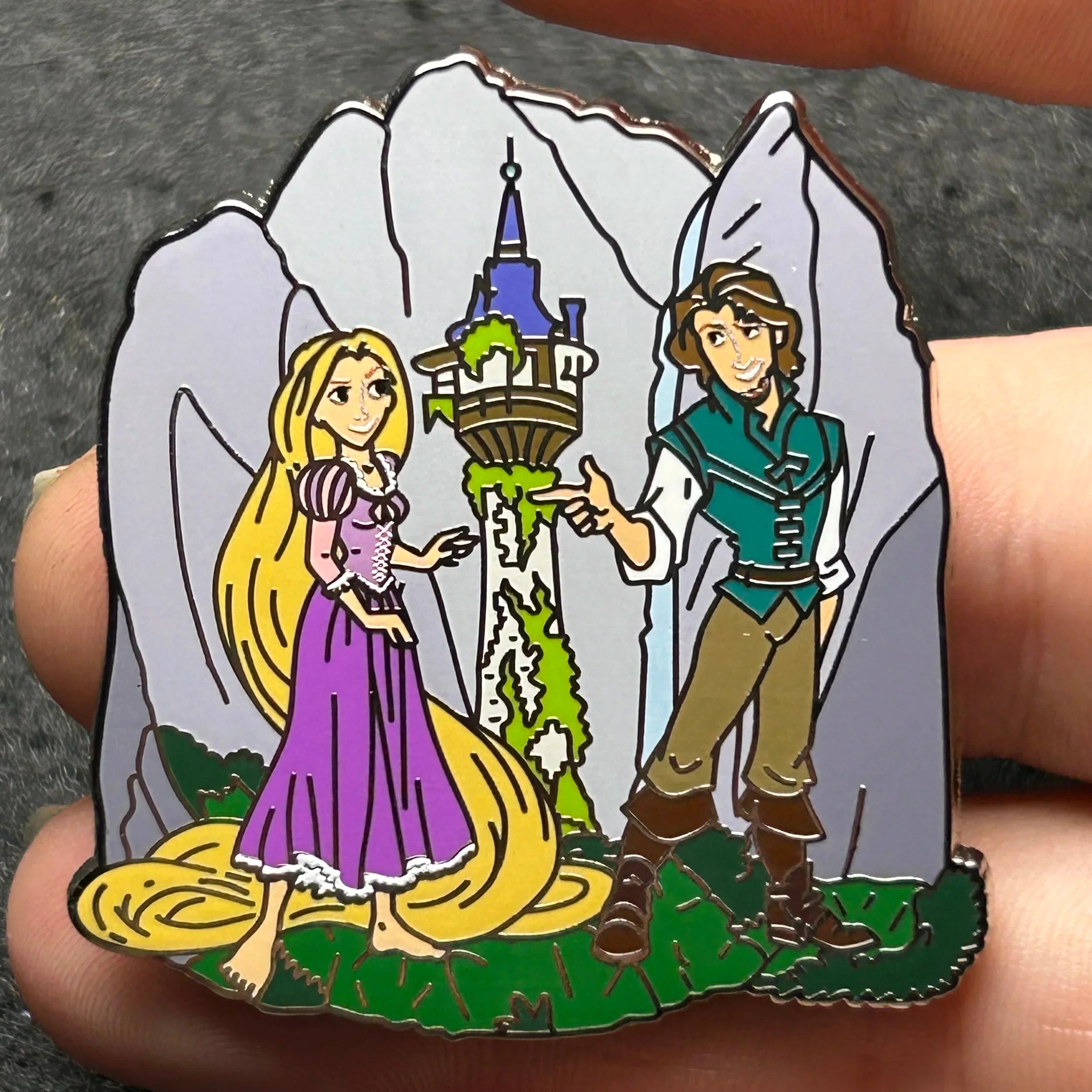 2025 - Rapunzel and Flynn Rider - Tangled - Starter Series - Disney Pin