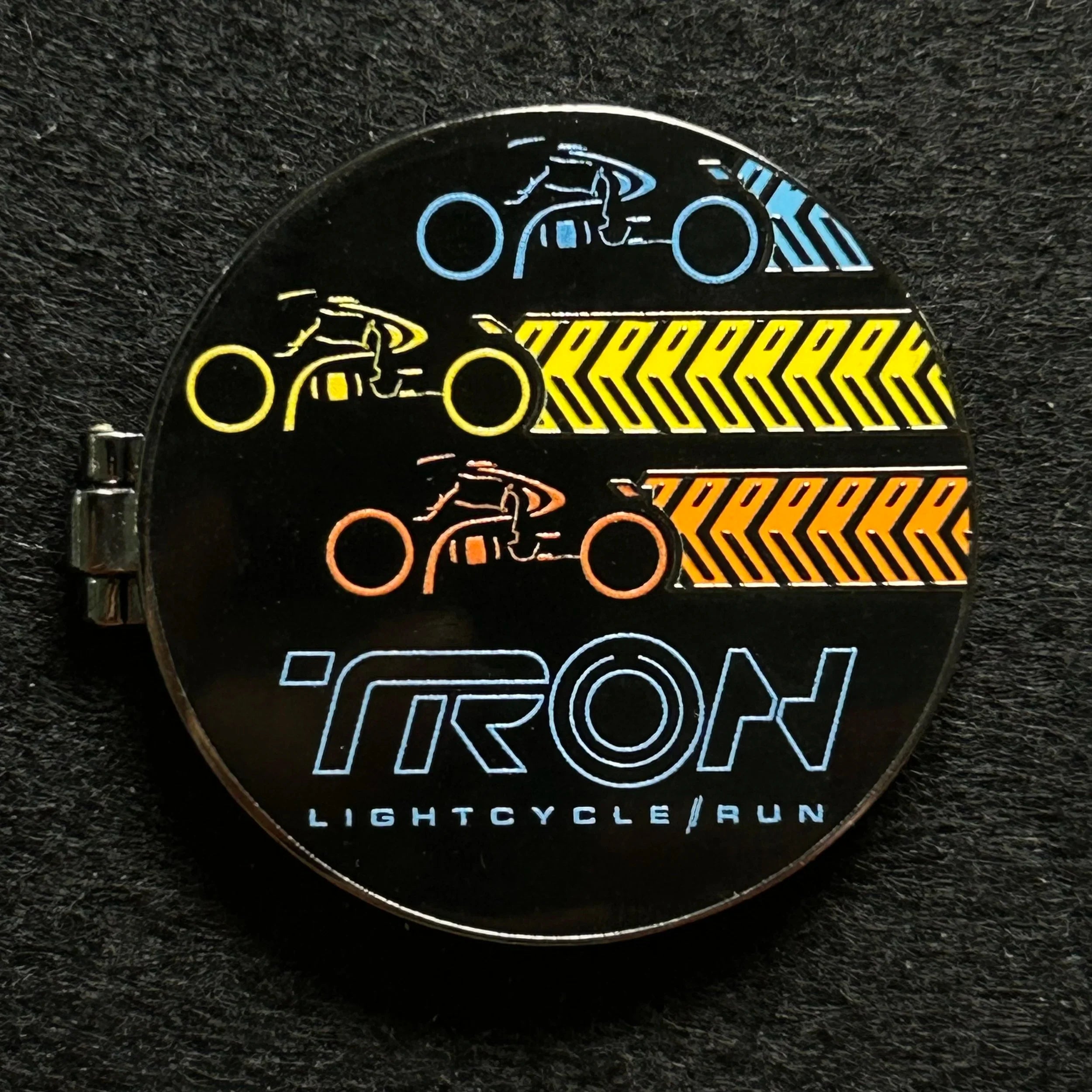 2025 - Tron Lightcycle/Run Logo - Hinge - Disney Pin