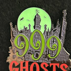 2004 - Haunted Mansion - 999 - GITD - Disney Pin