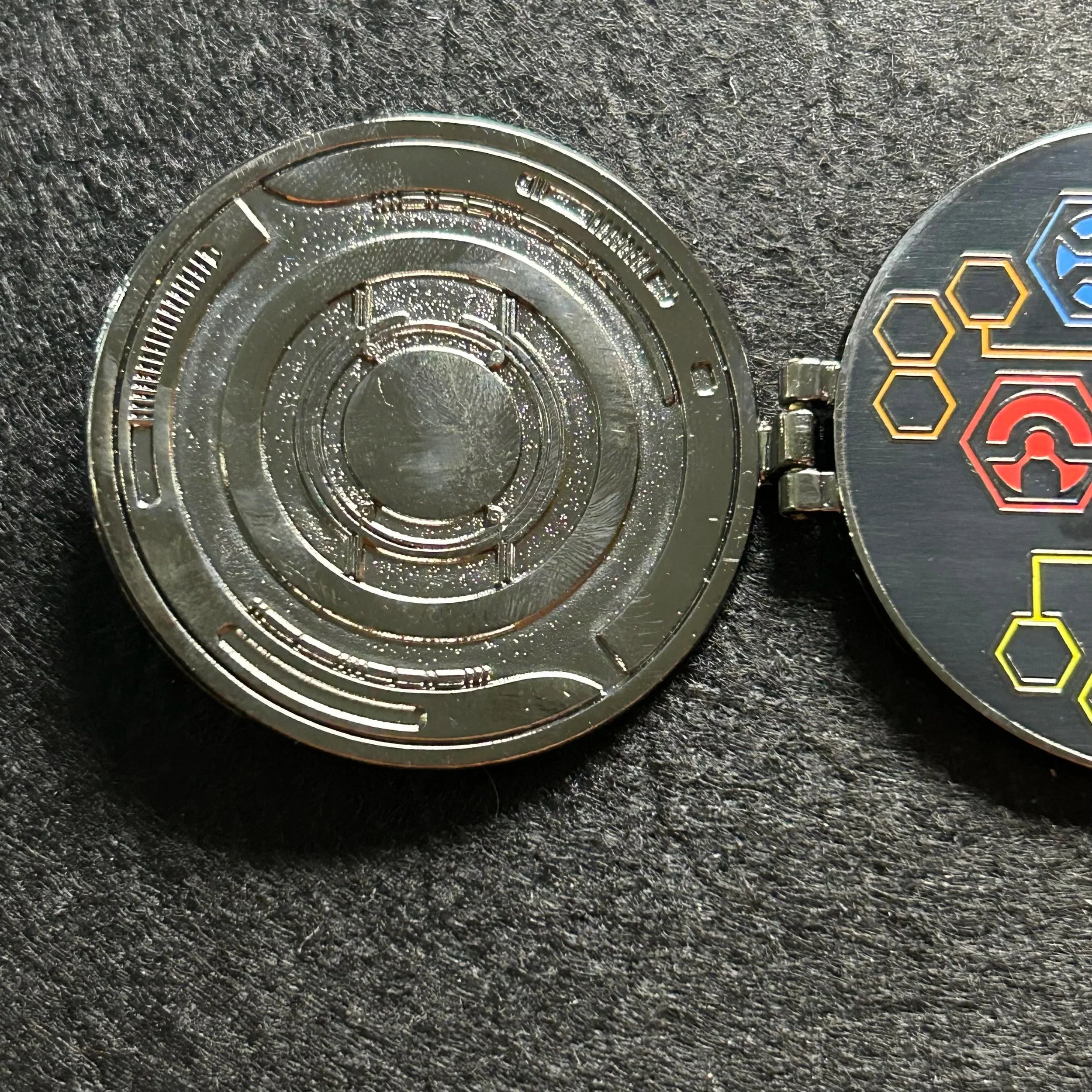 2025 - Tron Lightcycle/Run Logo - Hinge - Disney Pin