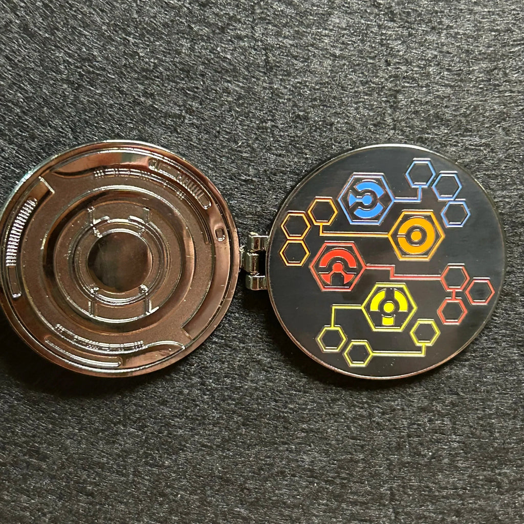 2025 - Tron Lightcycle/Run Logo - Hinge - Disney Pin