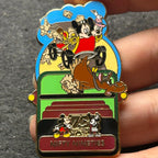2004 - Mickey and Minnie Mouse - Nifty Nineties - LE 2,000 - Disney Pin