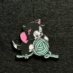 Loungefly - Figaro Playing With Yarn - Pinocchio - Disney Pin
