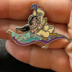 Aladdin and Jasmine Riding Carpet - Aladdin - Disney Pin