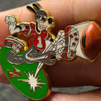2002 - Goofy - Kicking Football - Disney Pin