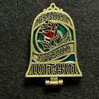 2016 - Stained Glass Mirror -  Hinge - Beauty And The Beast - Disney Pin