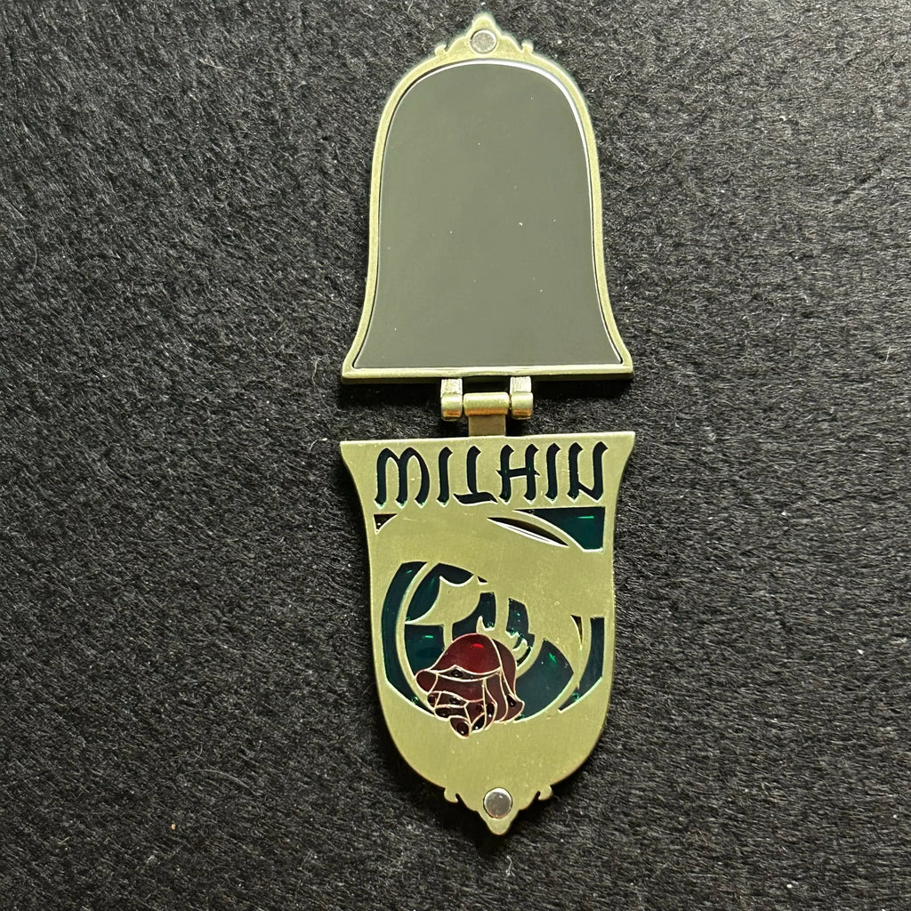 2016 - Stained Glass Mirror -  Hinge - Beauty And The Beast - Disney Pin