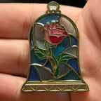 2016 - Beauty and the Beast Stained Glass Rose - Disney Pin