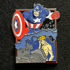 2025 -  Captain America - Superhero Transformation Series - LE 3,750 - Disney Pin