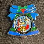 2019 - Goofy - Saratoga Springs - Holiday Bell - Ornament Series - LE 1,500 - Disney Pin