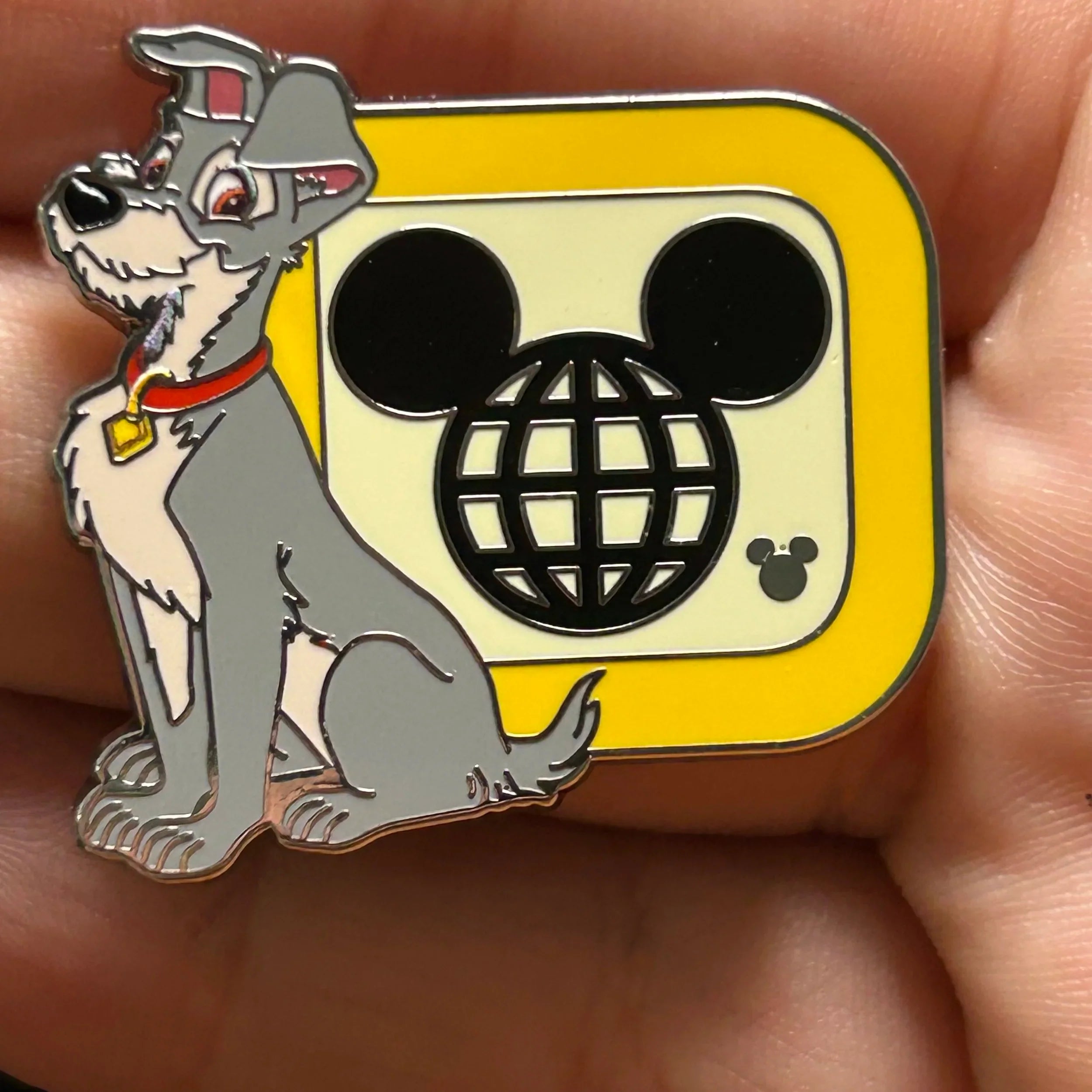 2025 - Tramp - WDW D Hidden Mickey Series - Disney Pin
