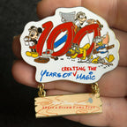 2002 - Mickey, Goofy, Donald and Pluto - 100 Years of Creating the Magic - Disney Pin