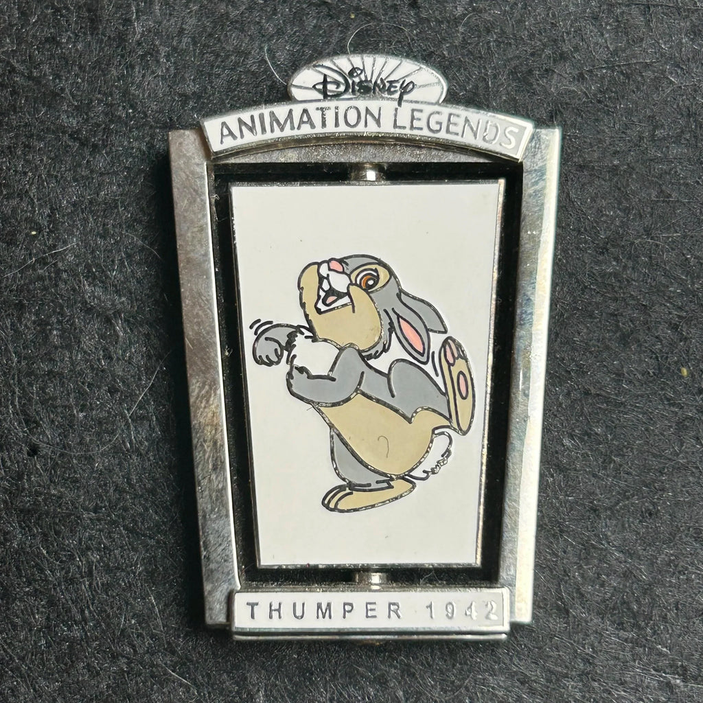 2002 - Thumper 1942 - Bambi -  LE 5,000 - Animation Legends - Spinner - Disney Pin