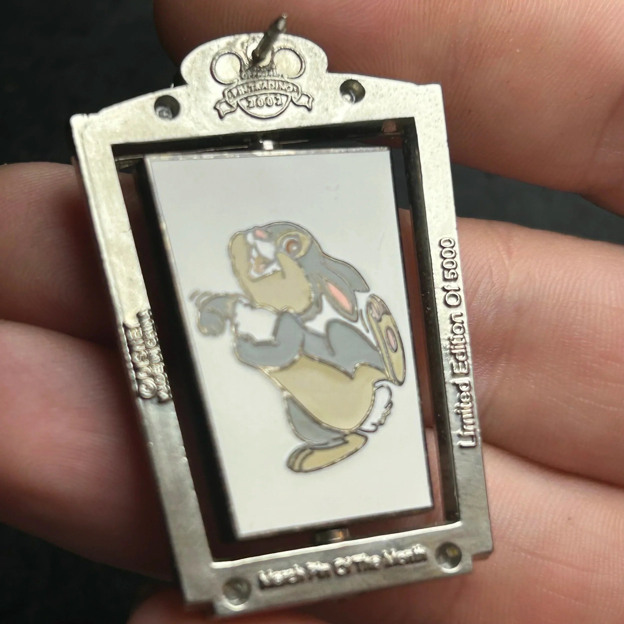 2002 - Thumper 1942 - Bambi -  LE 5,000 - Animation Legends - Spinner - Disney Pin