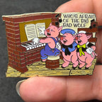 2002 - 3 Little Pigs - Playing Piano - Magical Musical Moments - Disney Pin