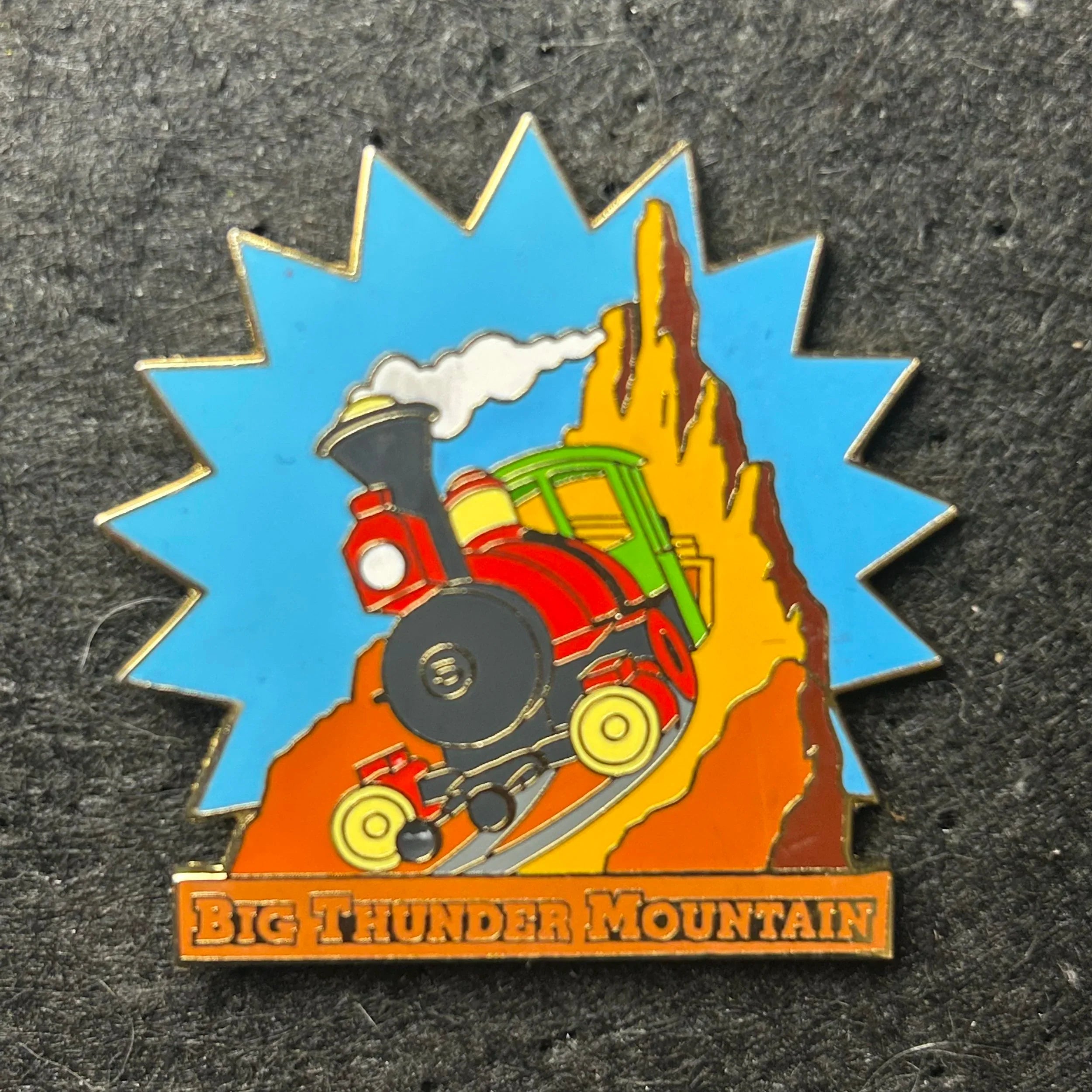 2000 - Big Thunder Mountain - Main Attractions- Magic Kingdom - WDW - Disney Pin
