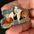 2003 - Lady Tremaine, Cruella De Vil - Scar - LE 2,000 - Disney Pin