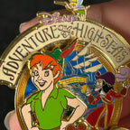 2003 - Peter Pan, Captain Hook, and Tinker Bell - High Seas - LE 1,500 - Disney Pin on Pin