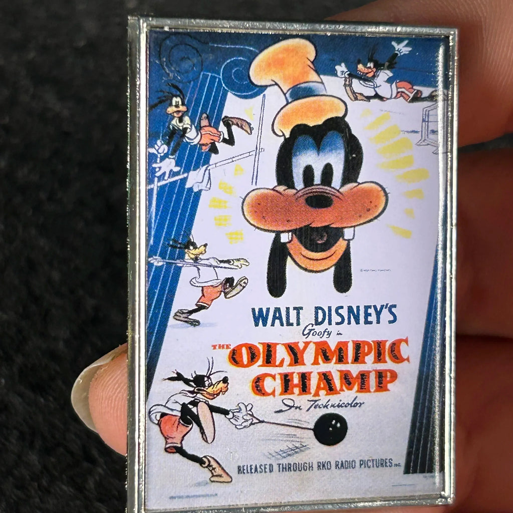 Goofy - Olympic Champ - Poster Pin - 12 Months of Magic - Disney Pin