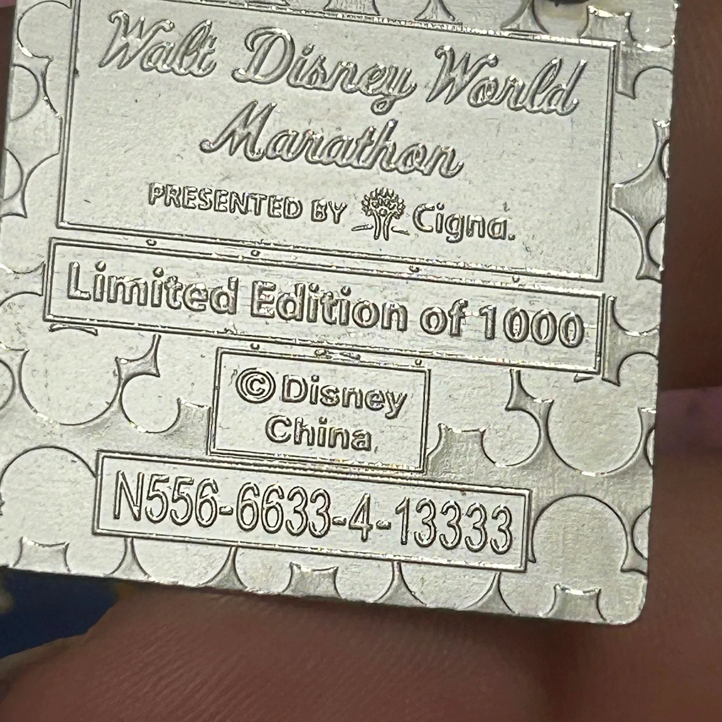2014 - Mickey Mouse - Run Disney - I Did It! - 26.2 Miles - LE 1,000 - Pin