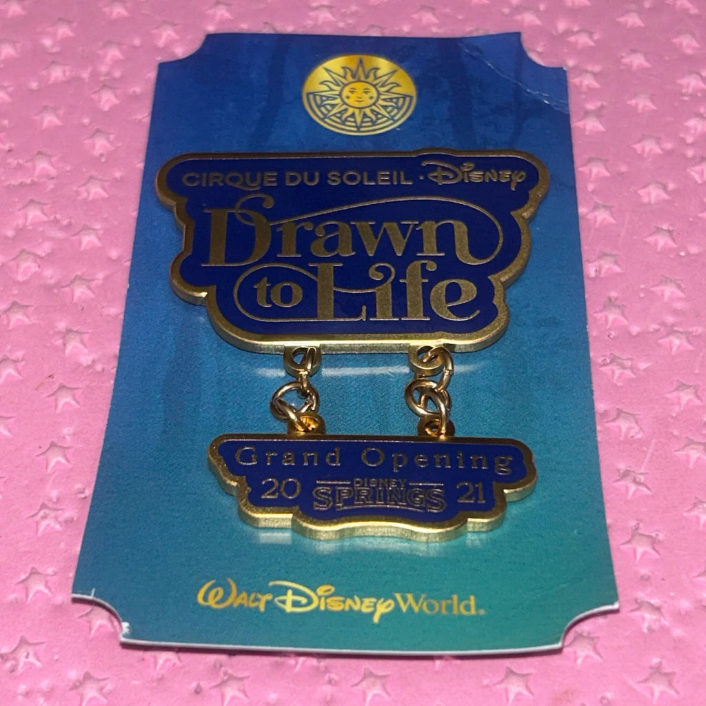 2021 - Cirque Du Soleil - Drawn To Life - Disney Springs - Pin