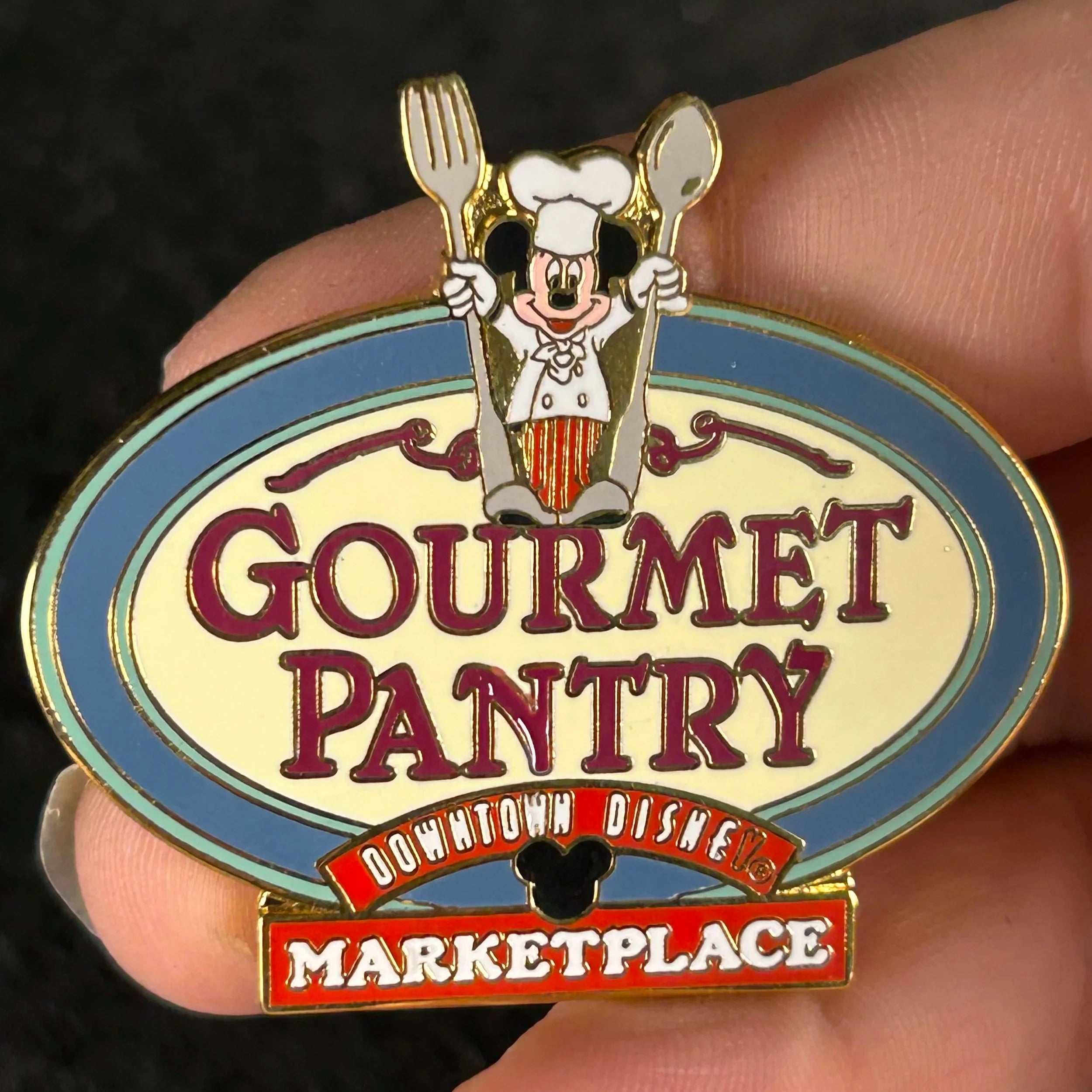 Vintage - Mickey Mouse - Gourmet Pantry - Downtown Disney - Marketplace - Disney Pin