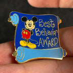 2001 - Vintage - Mickey Mouse - Best Behavior Award - Disney Pin