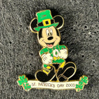 2003 - Mickey Mouse - St Patrick’s Day - LE 3,500 - Swing/Sway - Disney Pin