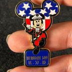 2002 - Mickey Mouse - Memorial Day -DLR - LE 3,500 - Disney Pin