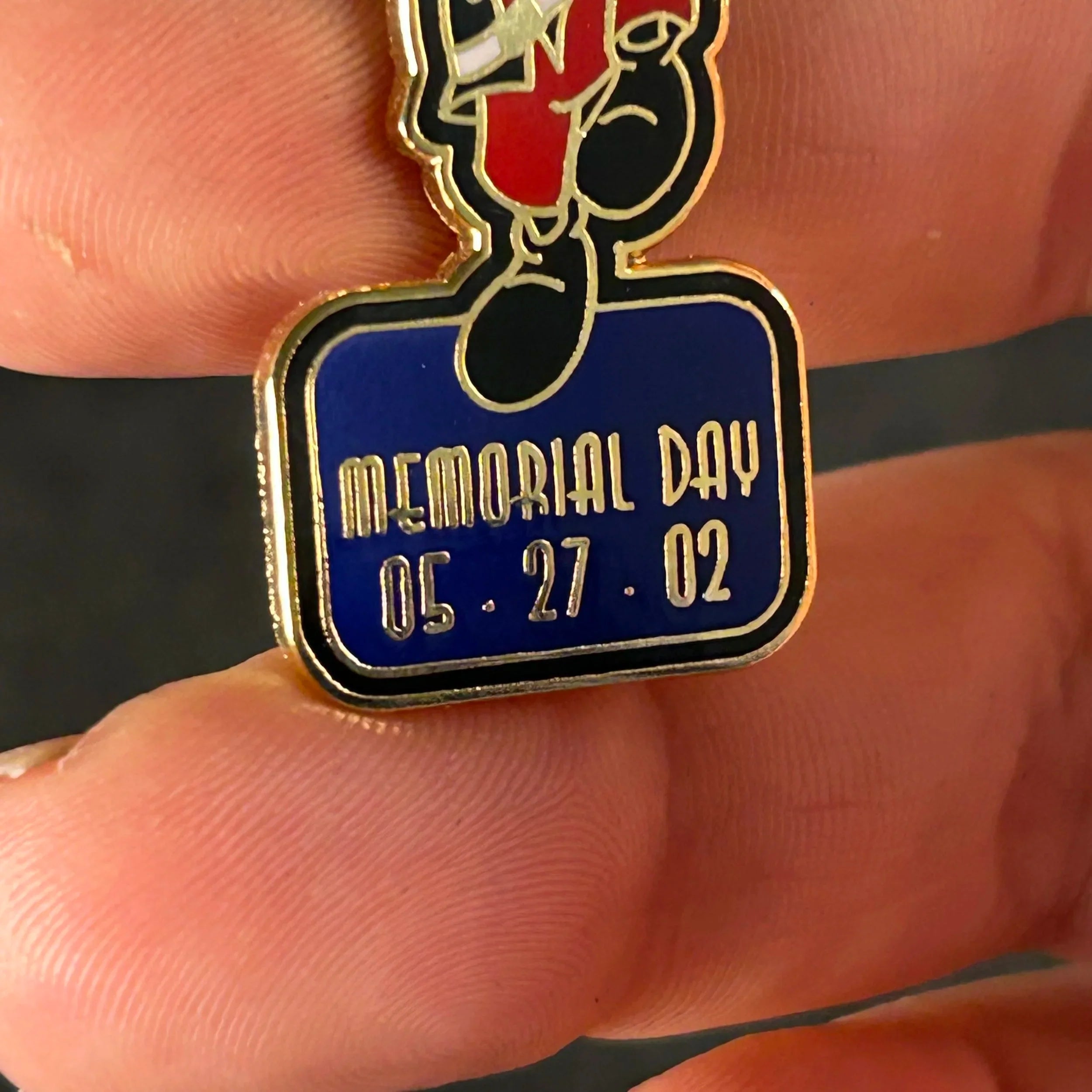 2002 - Mickey Mouse - Memorial Day -DLR - LE 3,500 - Disney Pin