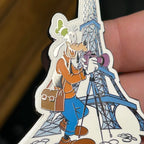2001 - Goofy - Photographer - Eiffel Tower - Disneyland Paris - Disney Pin