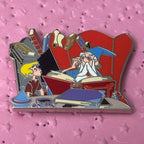 2024 - Arthur and Merlin - Floating Books - Sword and the Stone - Pin